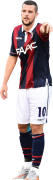 Mattia Destro football render