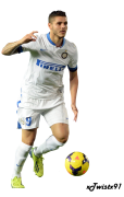 Mauro Icardi football render