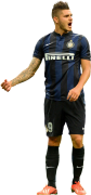 Mauro Icardi football render