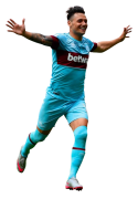 Mauro Zarate football render