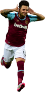 Mauro Zarate football render