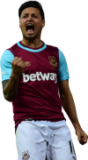 Mauro Zarate football render