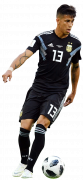 Maximiliano Meza football render