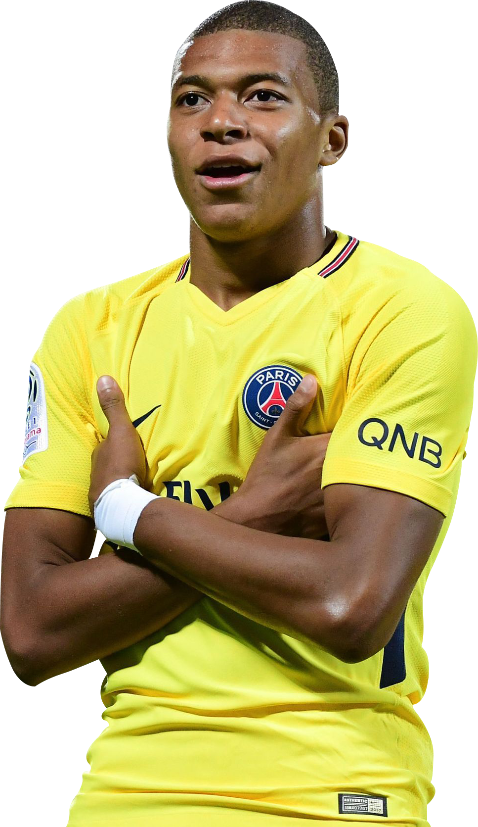 Kylian Mbappé football render - 41241 - FootyRenders