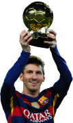 Lionel Messi football render