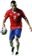 Gary Medel football render