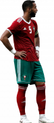 Medhi Benatia football render