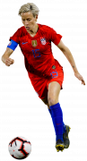 Megan Rapinoe football render