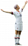 Megan Rapinoe football render