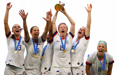 Megan Rapinoe, Alex Morgan, Carli Lloyd, Julie Ertz, Crystal Dunn, Kelley O’Hara