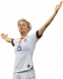 Megan Rapinoe football render