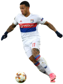 Memphis Depay football render