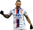 Memphis Depay football render