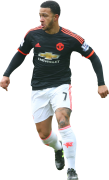 Memphis Depay football render