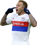 Memphis Depay football render