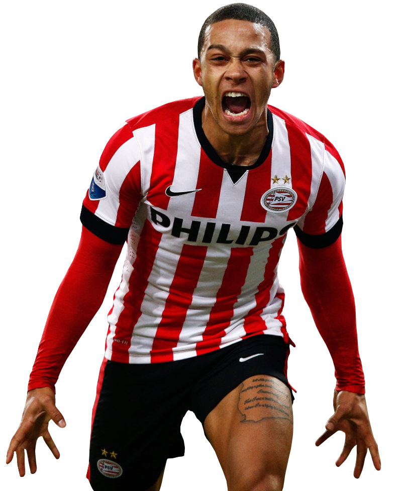 Memphis Depay Holland football render - FootyRenders