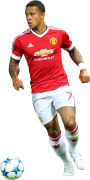 Memphis Depay football render