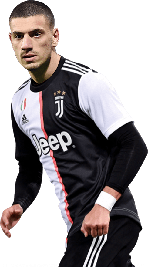 Merih Demiral Juventus football render - FootyRenders