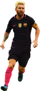 Lionel Messi football render