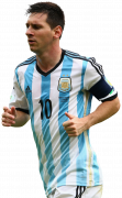 Lionel Messi football render