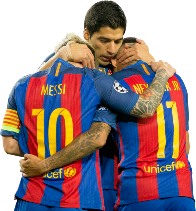 Lionel Messi, Neymar & Luis Suarez