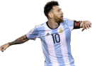 Lionel Messi football render