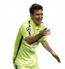 Lionel Messi football render