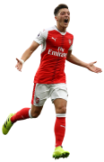 Mesut Özil football render