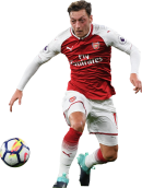 Mesut Özil football render