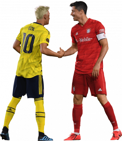 Mesut Özil & Robert Lewandowski
