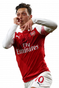 Mesut Özil football render