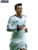 Mesut Özil football render