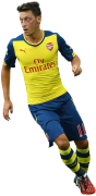 Mesut Özil football render