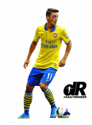 Mesut Özil football render