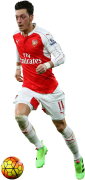 Mesut Özil football render