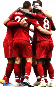 James Milner, Naby Keita, Andrew Robertson, Sadio Mané & Mohamed Salah football render