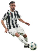 Miralem Pjanic football render