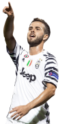 Miralem Pjanic football render