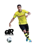 Henrikh Mkhitaryan football render