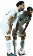 Mohamed Salah & Abdallah Said football render