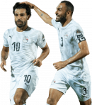 Mohamed Salah & Ahmed Elmohamady football render