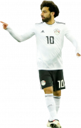 Mohamed Salah football render