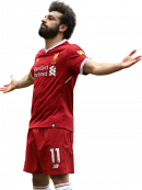 Mohamed Salah football render