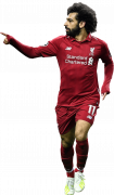 Mohamed Salah football render