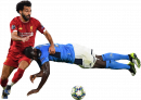 Mohamed Salah & Kalidou Koulibaly football render