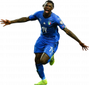 Moise Kean football render