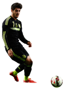 Alvaro Morata football render