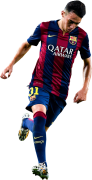 Munir El Haddadi football render