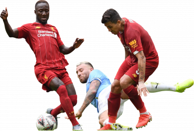 Naby Keita, Nicolas Otamendi & Roberto Firmino