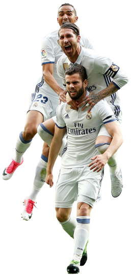 Nacho Fernandez, Sergio Ramos & Danilo